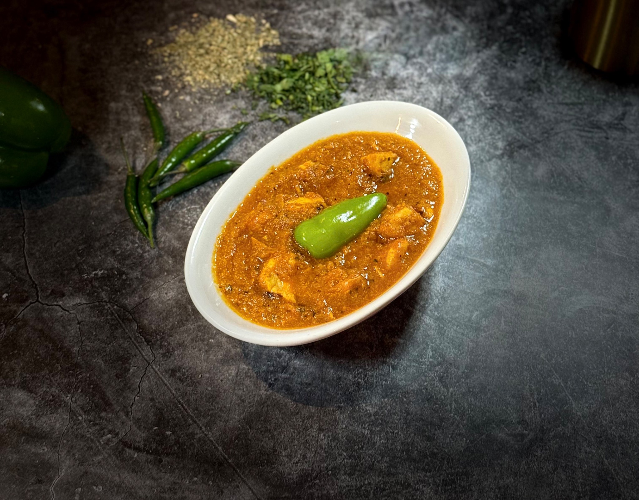 A traditional curry at Ameen’s